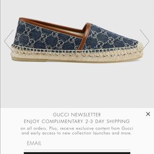 COPY - Gucci espadrilles sz 41